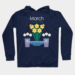 March Birth Flowers Hoodie